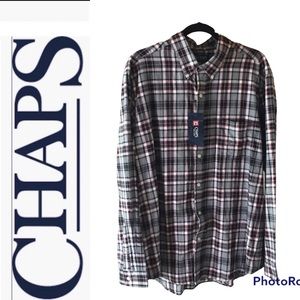 CHAPS Red Lodge shirt :(NEW)